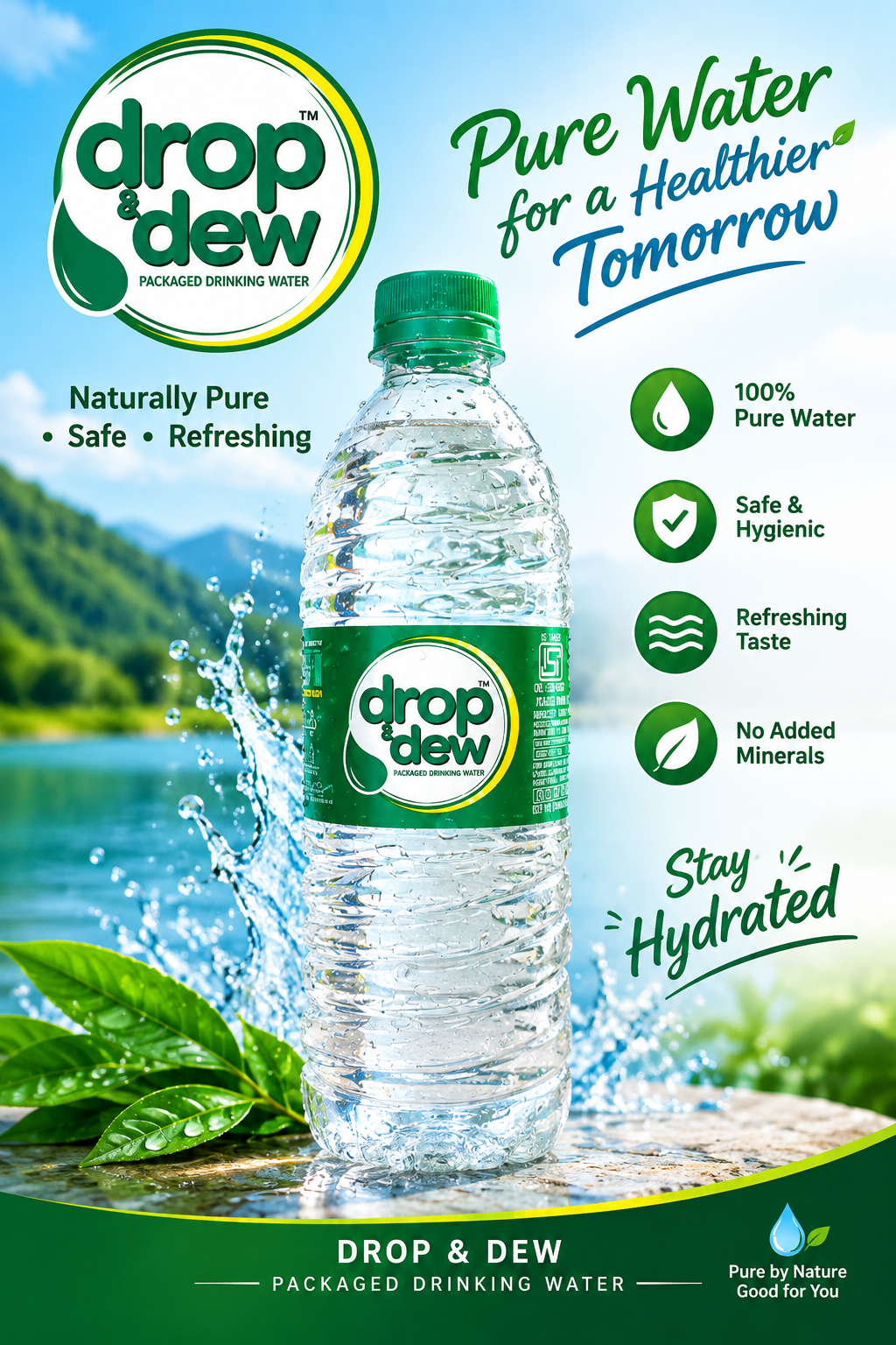 Drop 2 Dew 500 ML Box (24 Pis)