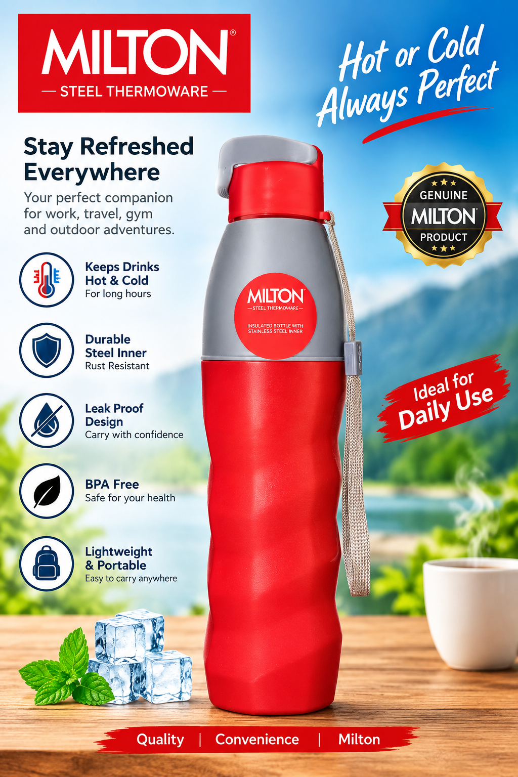 Milton Water Bottle