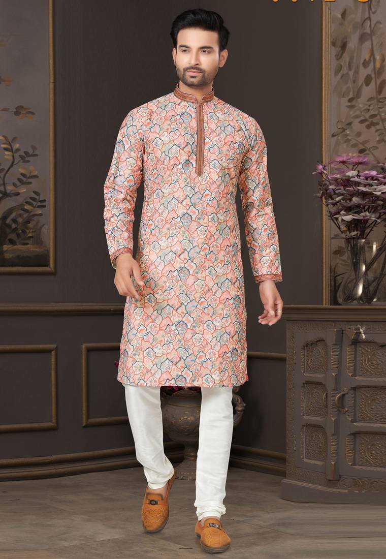 Lucknowi Cotton Kurta & Pajama