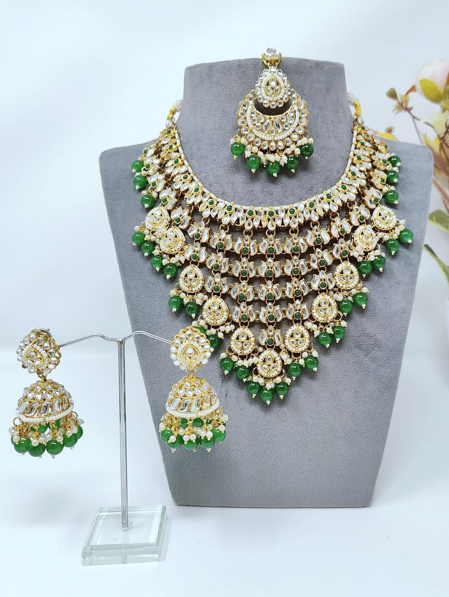 Green Party Wear Set